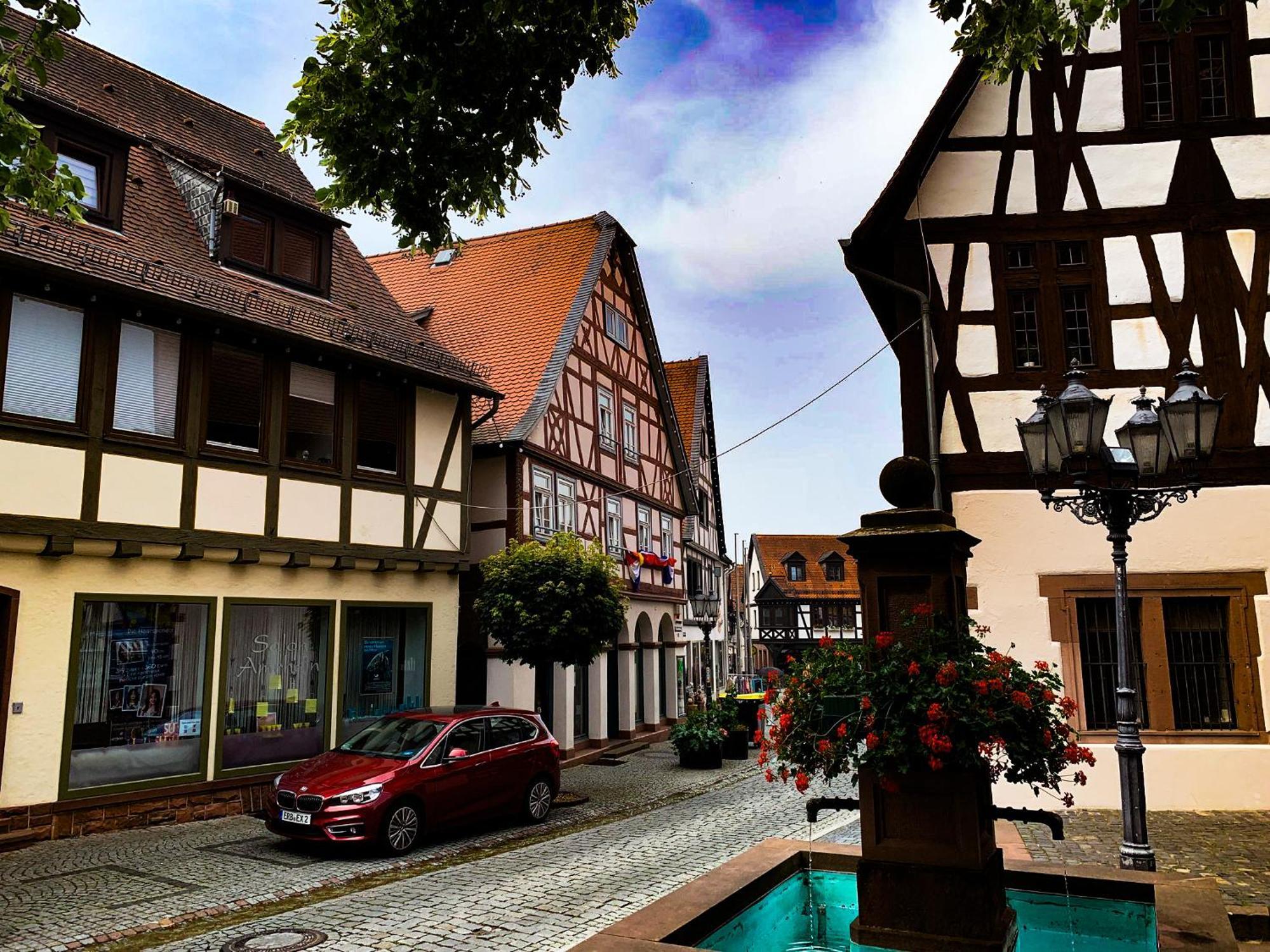 Wohnen Am Historischen Rathaus Apartment Michelstadt Bagian luar foto