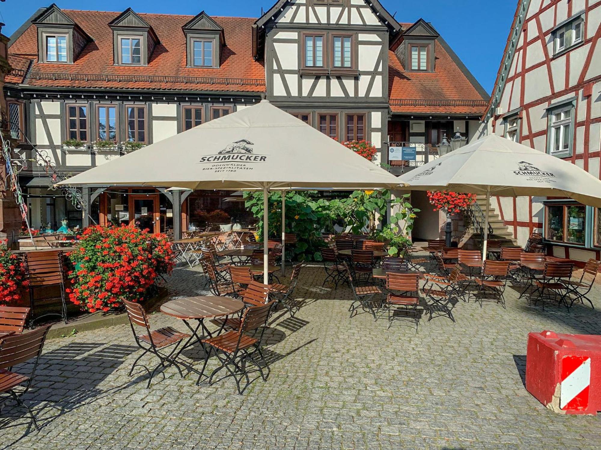 Wohnen Am Historischen Rathaus Apartment Michelstadt Bagian luar foto